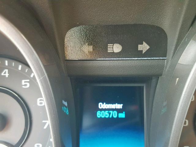 1G11C5SLXFF329934 - 2015 CHEVROLET MALIBU 1LT 黑色 照片 8