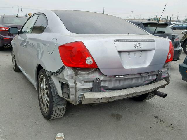 JTKDE167750044705 - 2005 TOYOTA SCION TC ვერცხლისფერი ფოტო 3