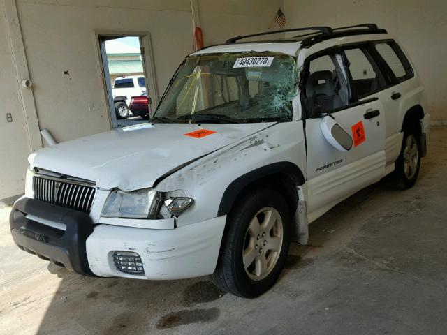 JF1SF65671H741889 - 2001 SUBARU FORESTER S Ağ foto 2