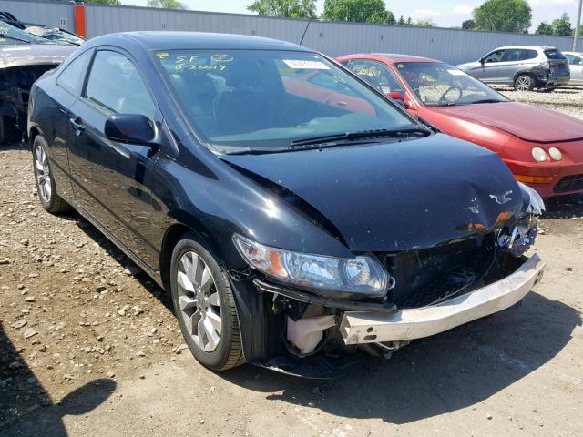 2HGFG1B99BH518034 - 2011 HONDA CIVIC EXL BLACK photo 1