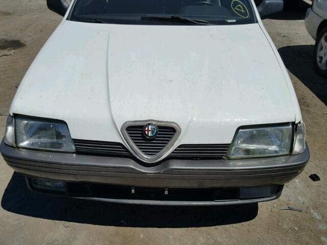 ZAREA33A2M6205031 - 1991 ALFA ROMEO 164 WHITE photo 7