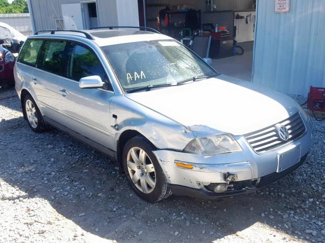 WVWWH63BX3E145816 - 2003 VOLKSWAGEN PASSAT GLX SILVER photo 1