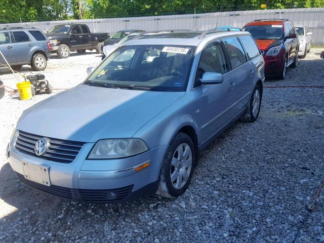 WVWWH63BX3E145816 - 2003 VOLKSWAGEN PASSAT GLX SILVER photo 2