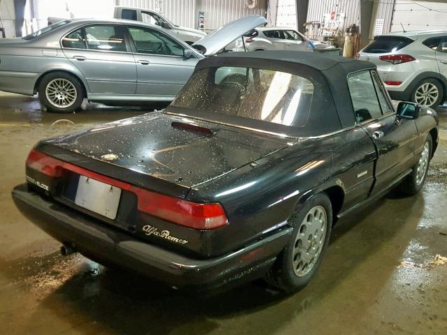 ZARBB32N1R7008292 - 1994 ALFA ROMEO SPIDER VEL BLACK photo 4