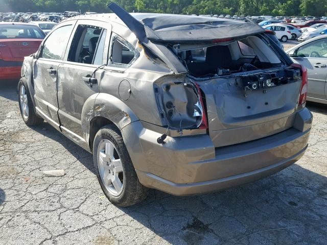 1B3HB28B78D758230 - 2008 DODGE CALIBER GREEN photo 3