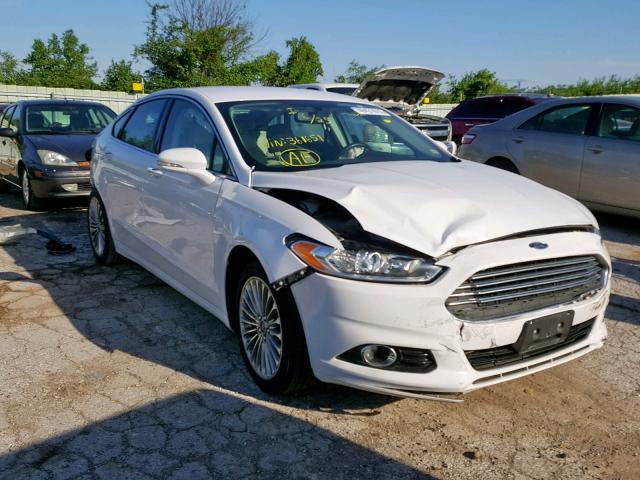 3FA6P0K90GR361651 - 2016 FORD FUSION TIT WHITE photo 1