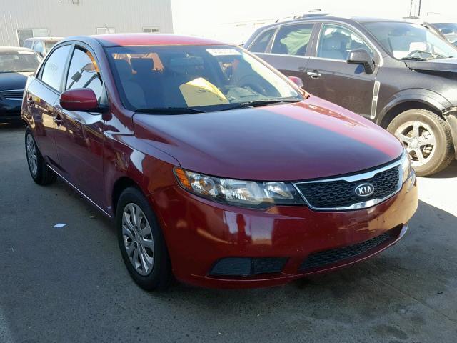 KNAFU4A2XB5403721 - 2011 KIA FORTE EX RED photo 1