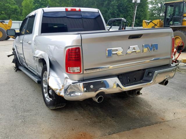 1C6RR6PT5GS182395 - 2016 RAM 1500 LONGH SILVER photo 3