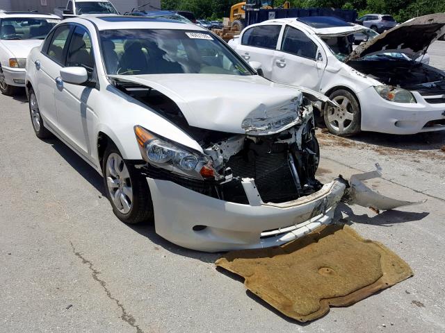 1HGCP36878A085109 - 2008 HONDA ACCORD EXL WHITE photo 1