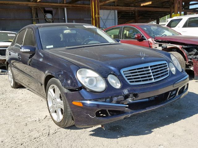 WDBUF56J06A869017 - 2006 MERCEDES-BENZ E 350 BLUE photo 1