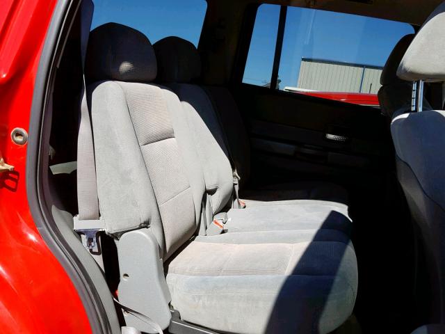 1D4HB48D05F559843 - 2005 DODGE DURANGO SL RED photo 6