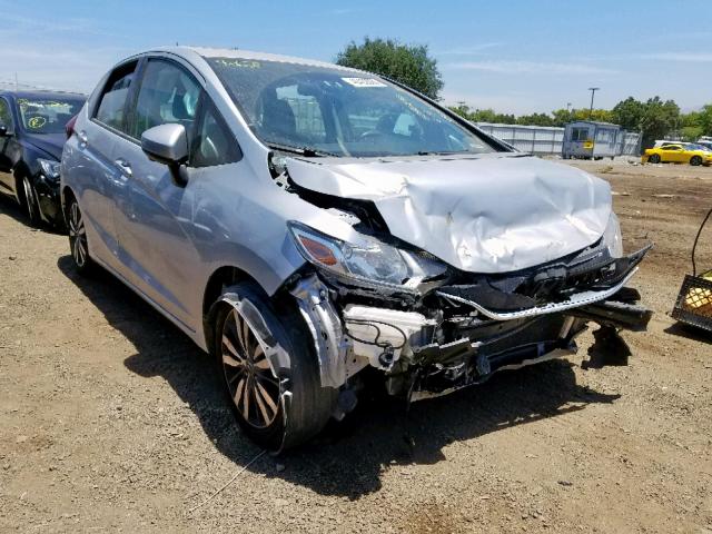 3HGGK5H89FM701059 - 2015 HONDA FIT EX SILVER photo 1