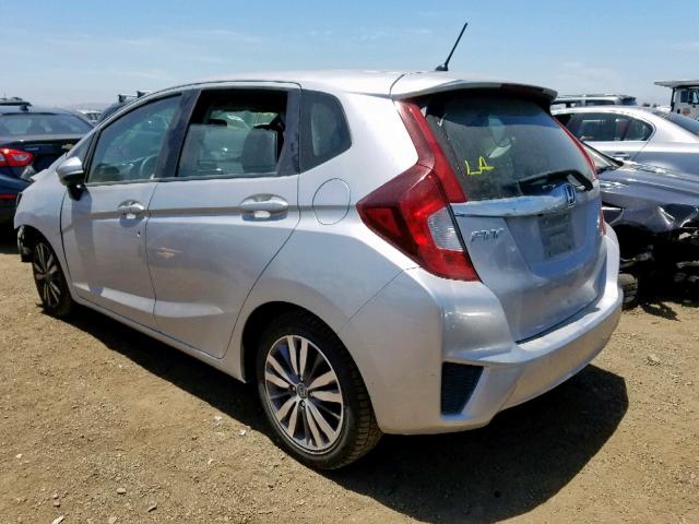 3HGGK5H89FM701059 - 2015 HONDA FIT EX SILVER photo 3