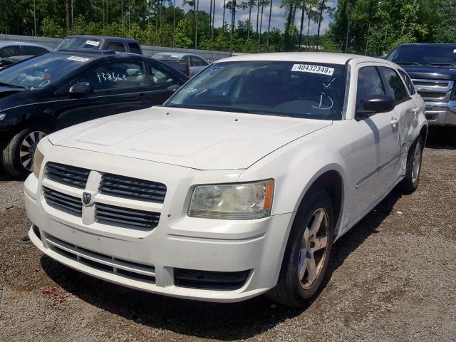 2D4FV47TX8H125584 - 2008 DODGE MAGNUM WHITE photo 2