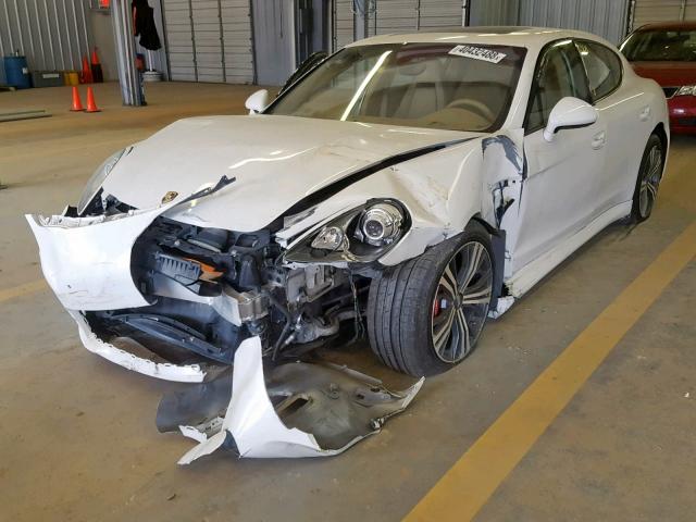 WP0AA2A78BL013816 - 2011 PORSCHE PANAMERA 2 WHITE photo 2