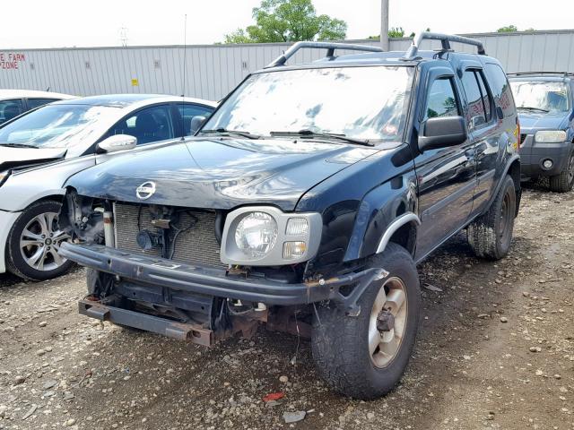 5N1ED28Y53C697275 - 2003 NISSAN XTERRA XE BLACK photo 2