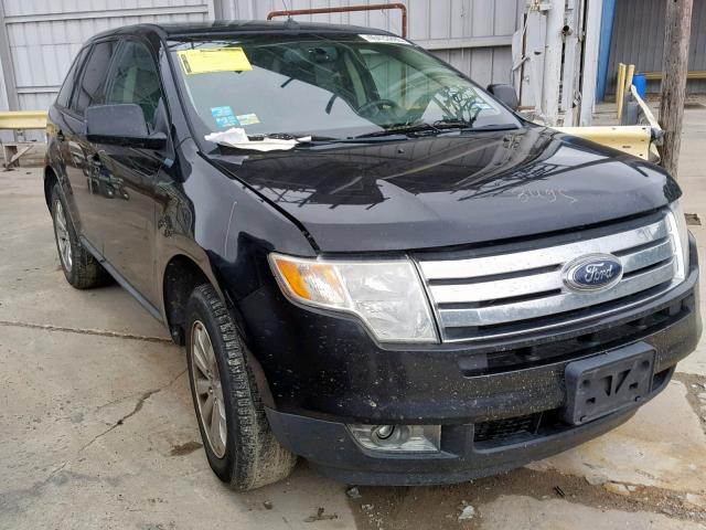 2FMDK3JC7ABB58367 - 2010 FORD EDGE SEL BLACK photo 1