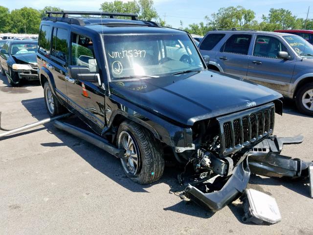 1J8HG48N76C175397 - 2006 JEEP COMMANDER 黑色 照片 1