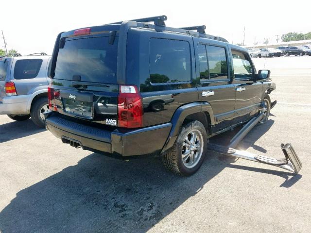 1J8HG48N76C175397 - 2006 JEEP COMMANDER 黑色 照片 4