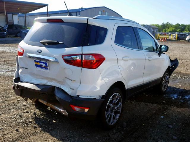 MAJ6P1WL4JC188251 - 2018 FORD ECOSPORT T WHITE photo 4