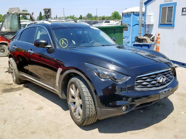 JN8AS1MU8AM800464 - 2010 INFINITI FX35 BLACK photo 1