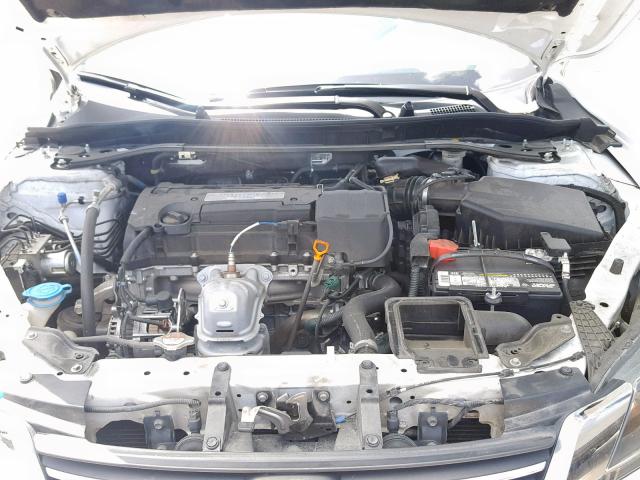 1HGCR2F89FA013734 - 2015 HONDA ACCORD EXL WHITE photo 7