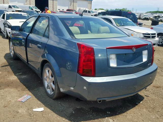 1G6DP567450167146 - 2005 CADILLAC CTS HI FEA GREEN photo 3