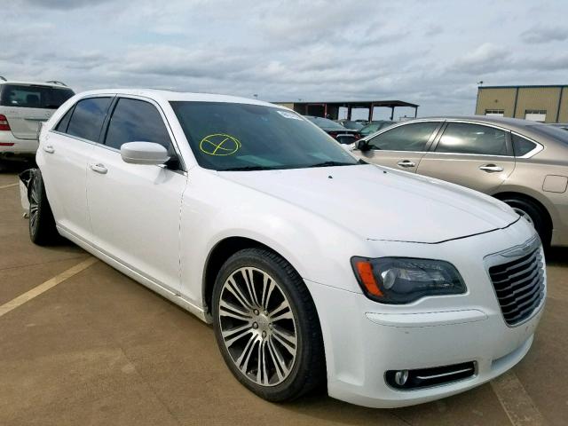 2C3CCABG6DH659078 - 2013 CHRYSLER 300 S WHITE photo 1