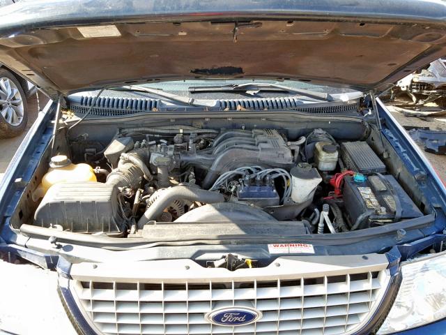 1FMDU74K35UA11127 - 2005 FORD EXPLORER E BLUE photo 7