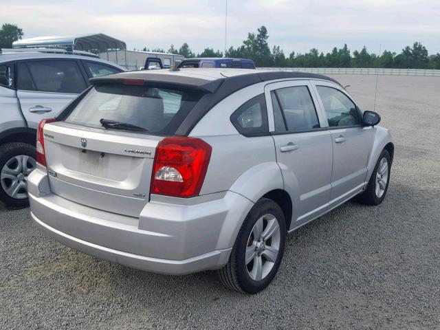 1B3CB4HAXAD534596 - 2010 DODGE CALIBER SX SILVER photo 4