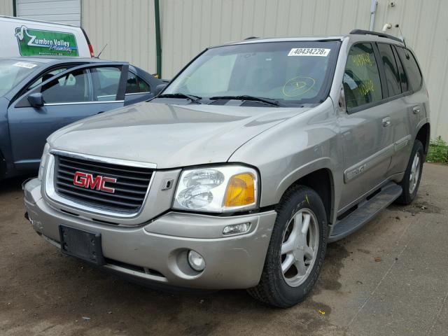 1GKDT13S622341538 - 2002 GMC ENVOY GRAY photo 2