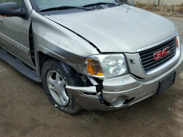 1GKDT13S622341538 - 2002 GMC ENVOY GRAY photo 9