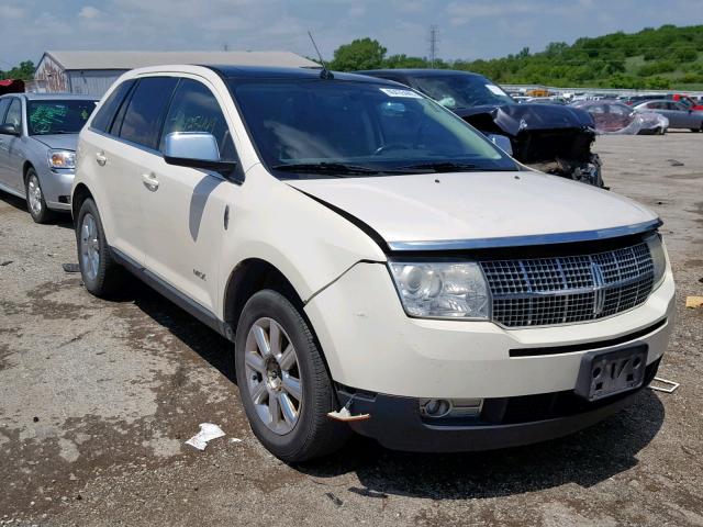 2LMDU88C18BJ13601 - 2008 LINCOLN MKX WHITE photo 1