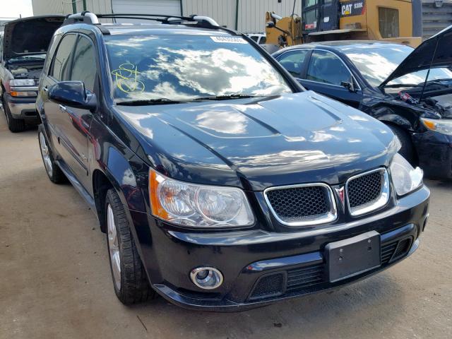 2CKDL637686319449 - 2008 PONTIAC TORRENT GX BLACK photo 1