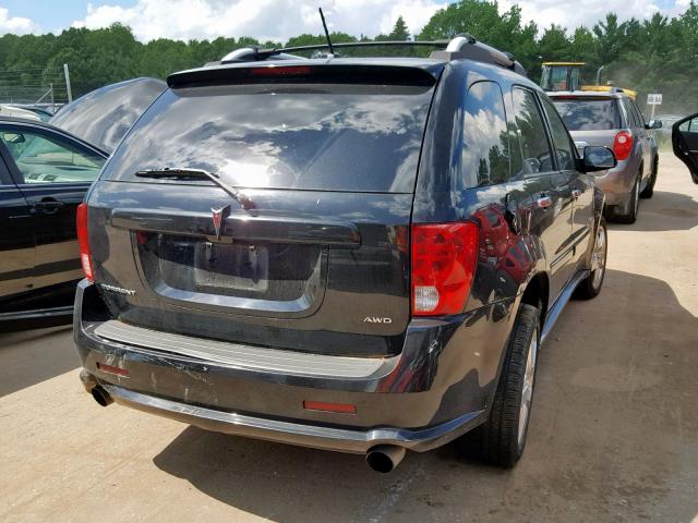 2CKDL637686319449 - 2008 PONTIAC TORRENT GX BLACK photo 4