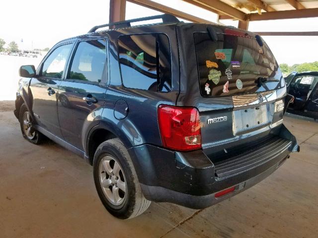 4F2CZ49H28KM15856 - 2008 MAZDA TRIBUTE HY GRAY photo 3