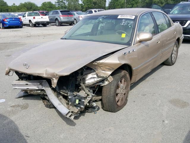 1G4CW54K354109150 - 2005 BUICK PARK AVENU GOLD photo 2