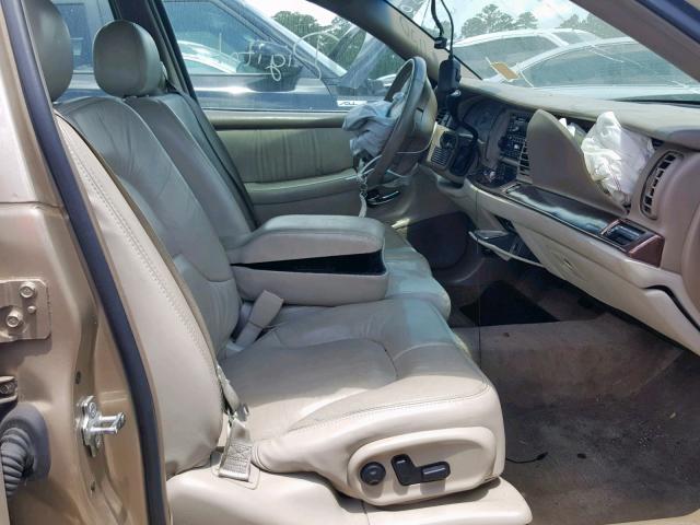 1G4CW54K354109150 - 2005 BUICK PARK AVENU GOLD photo 5