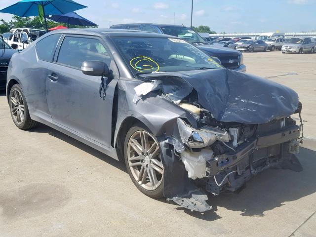 JTKJF5C76D3063660 - 2013 TOYOTA SCION TC ნაცრისფერი ფოტო 1