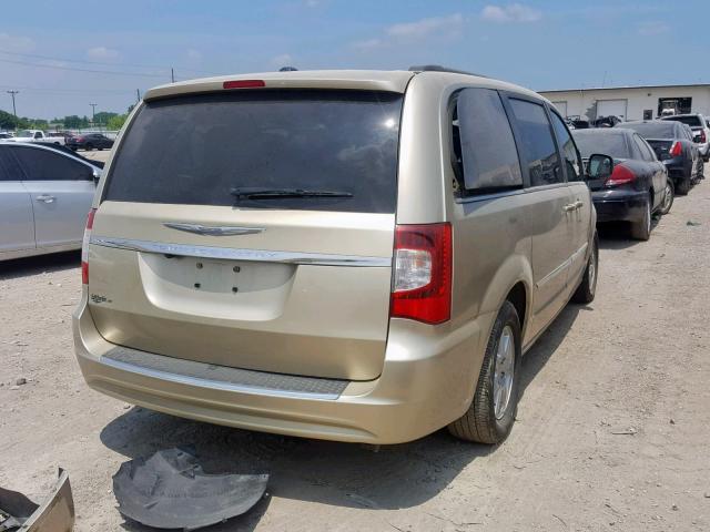 2A4RR5DG2BR607604 - 2011 CHRYSLER TOWN & COU GOLD photo 4