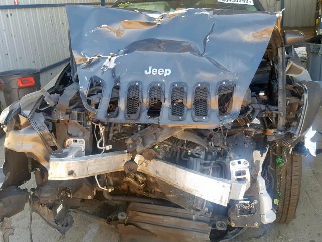 1C4PJMCB4EW152500 - 2014 JEEP CHEROKEE L BLACK photo 9