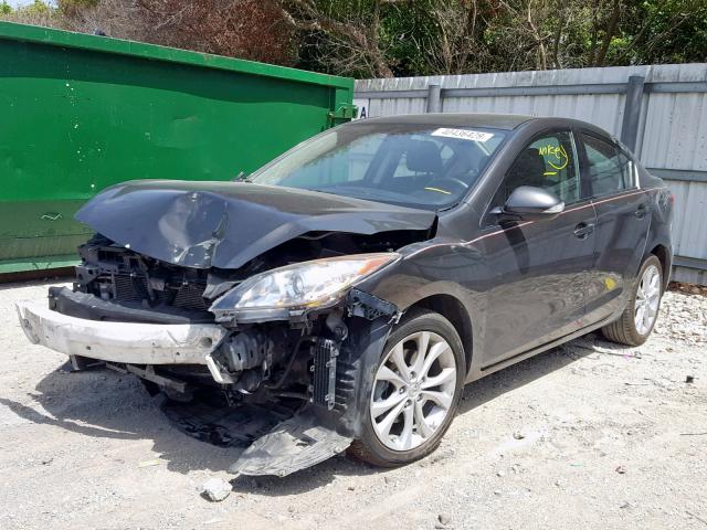 JM1BL1S52A1106590 - 2010 MAZDA 3 S CHARCOAL photo 2