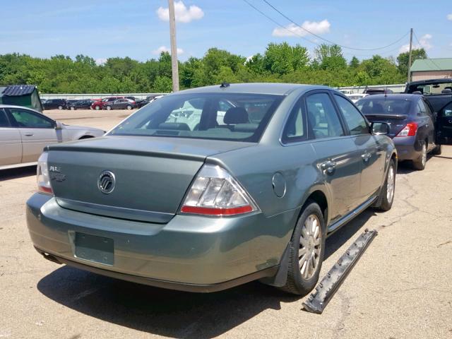 1MEHM40W18G608176 - 2008 MERCURY SABLE LUXU BLUE photo 4