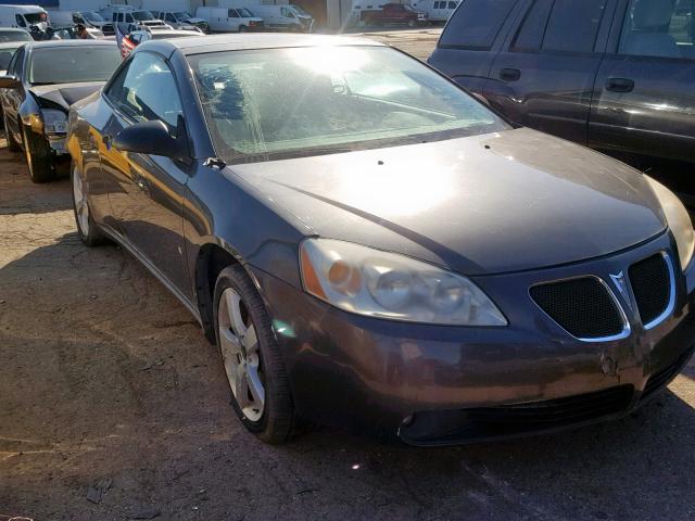 1G2ZH361774132567 - 2007 PONTIAC G6 GT GRAY photo 1