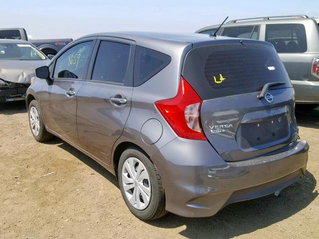 3N1CE2CP5HL367822 - 2017 NISSAN VERSA NOTE GRAY photo 3