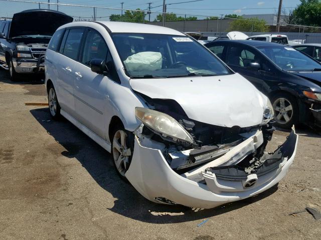 JM1CR293360115714 - 2006 MAZDA 5 WHITE photo 1