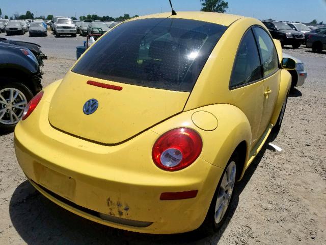 3VWPG31C79M512608 - 2009 VOLKSWAGEN NEW BEETLE ყვითელი ფოტო 4