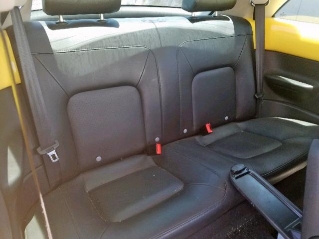 3VWPG31C79M512608 - 2009 VOLKSWAGEN NEW BEETLE ყვითელი ფოტო 6