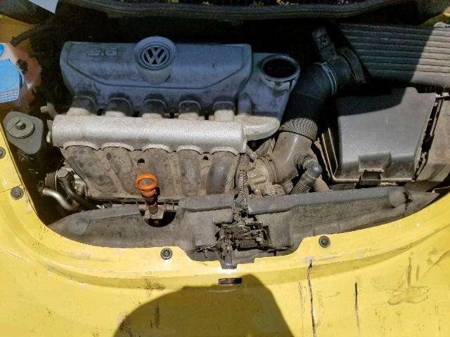 3VWPG31C79M512608 - 2009 VOLKSWAGEN NEW BEETLE ყვითელი ფოტო 7