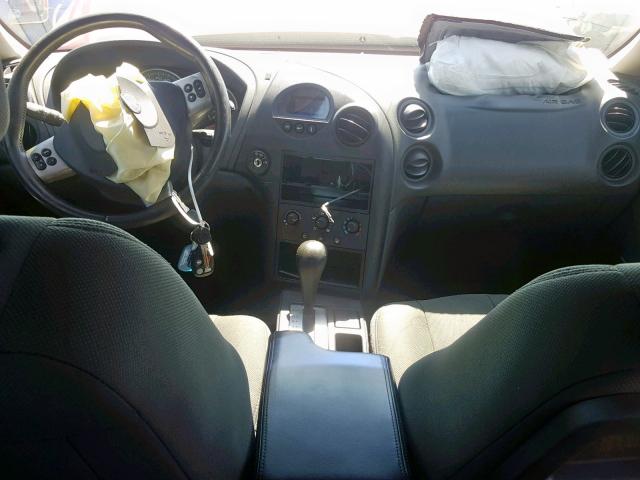 2G2WS522341112368 - 2004 PONTIAC GRAND PRIX RED photo 9